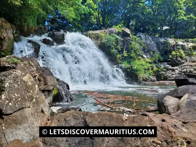 Le Ravin waterfall Eureka House Mauritius image