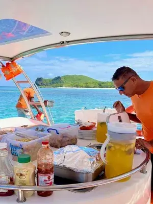 Wind Dancer Catamaran Foods Mauritius image