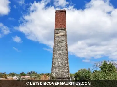 Albion sugar mill chimney Mauritius image