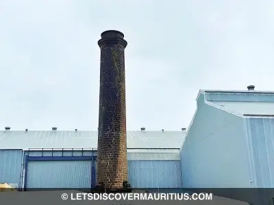 Beau Plan sugar mill chimney Mauritius image