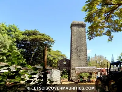 Bel Air Wilson sugar mill chimney Mauritius image