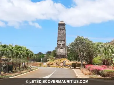 Belle Isle sugar mill chimney Mauritius image