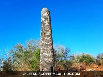 Belle Vue Rivet sugar mill chimney Mauritius image