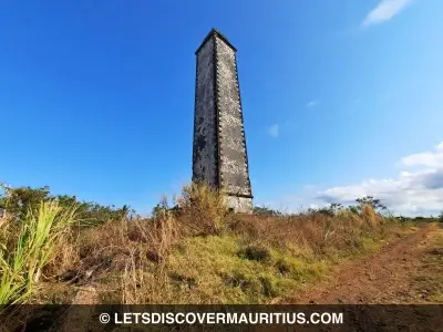 Bon Air sugar mill chimney Mauritius image