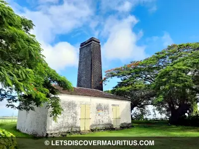 Bon Espoir sugar mill chimney Mauritius image
