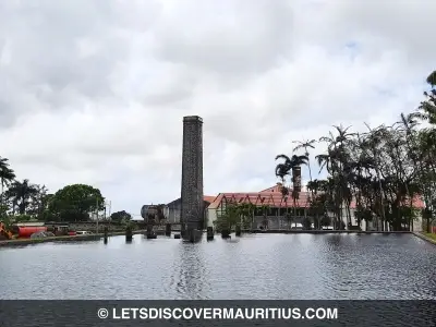 Britannia sugar mill chimney Mauritius image