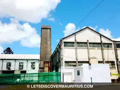 Ferney sugar mill chimney Mauritius image