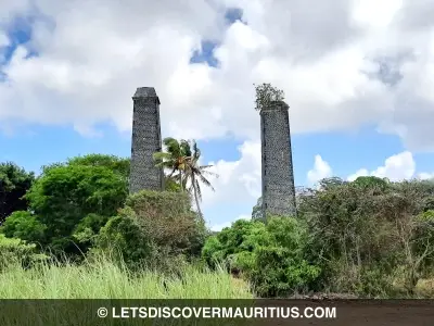 La Gaité sugar mill chimney Mauritius image