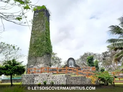 La Lucie sugar mill chimney Mauritius image