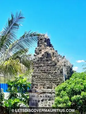 L'éspoir sugar mill chimney Mauritius image