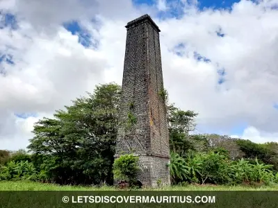 L'étoile sugar mill chimney Mauritius image