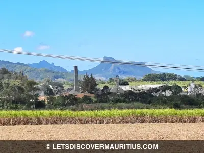 Mon Trésor sugar mill chimney Mauritius image