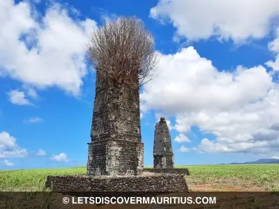 Mont Eulalia sugar mill chimney Mauritius image