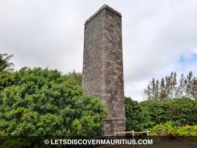Poudre D'Or sugar mill chimney Mauritius image