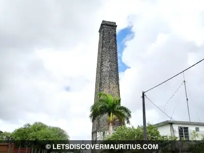 Queen Victoria sugar mill chimney Mauritius image