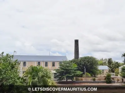 Saint Antoine sugar mill chimney Mauritius image