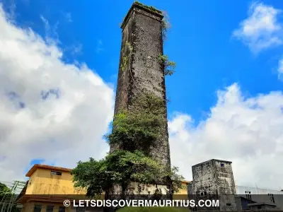 Sebastopol sugar mill chimney Mauritius image