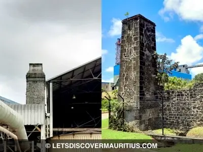 Belle Vue Harel (now Terra) sugar mill chimney Mauritius image
