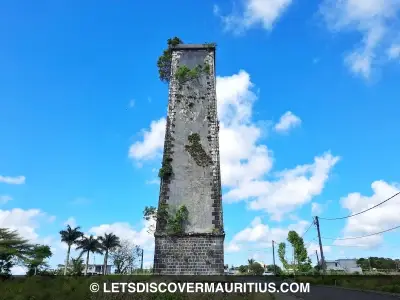 Union Park sugar mill chimney Mauritius image