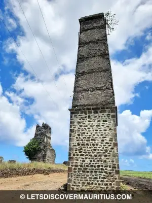Virginia sugar mill chimney Mauritius image