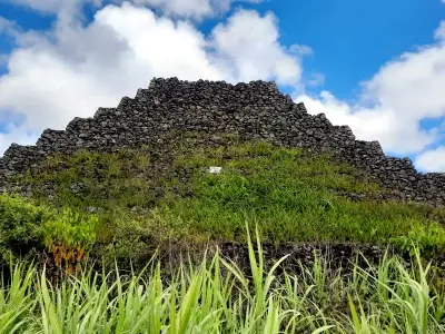 The Plaine Magnien Pyramids In Mauritius image