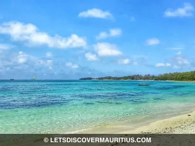 Belle Mare beach Mauritius image