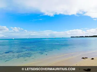 Mont Choisy beach Mauritius image