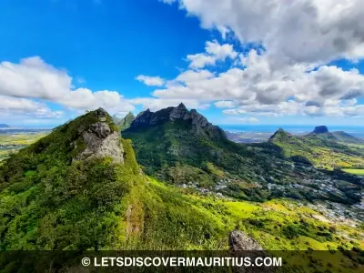 Deux Mamelles mountain Mauritius image