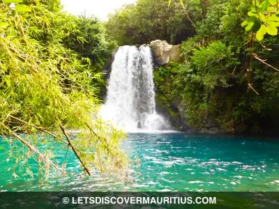 Eau Bleue Falls Mauritius image