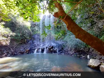 Fixon waterfall Mauritius image