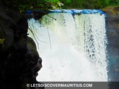 Grand River South-East waterfall Mauritius image