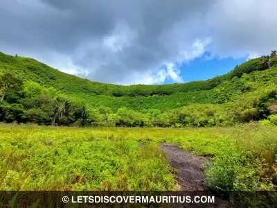 In the crater of Trou Kananka