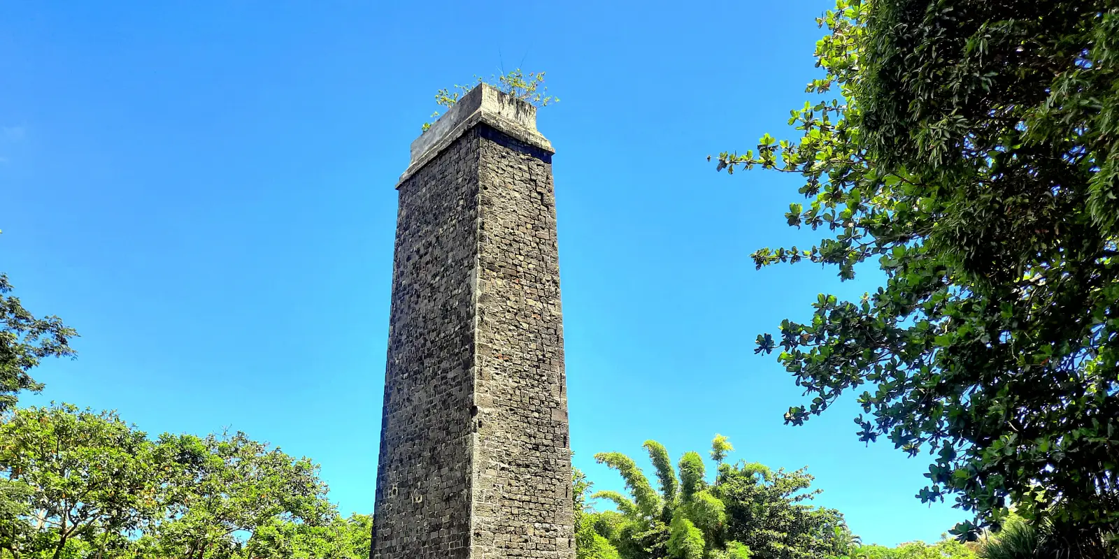 Sugar Mills Chimneys In Mauritius