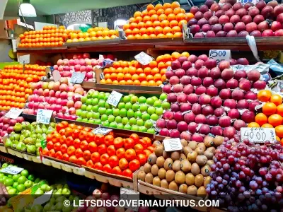 Central Market of Port-Louis Mauritius