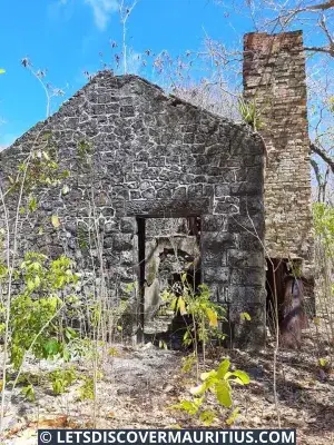 Flat Island quarantine station's kitchen