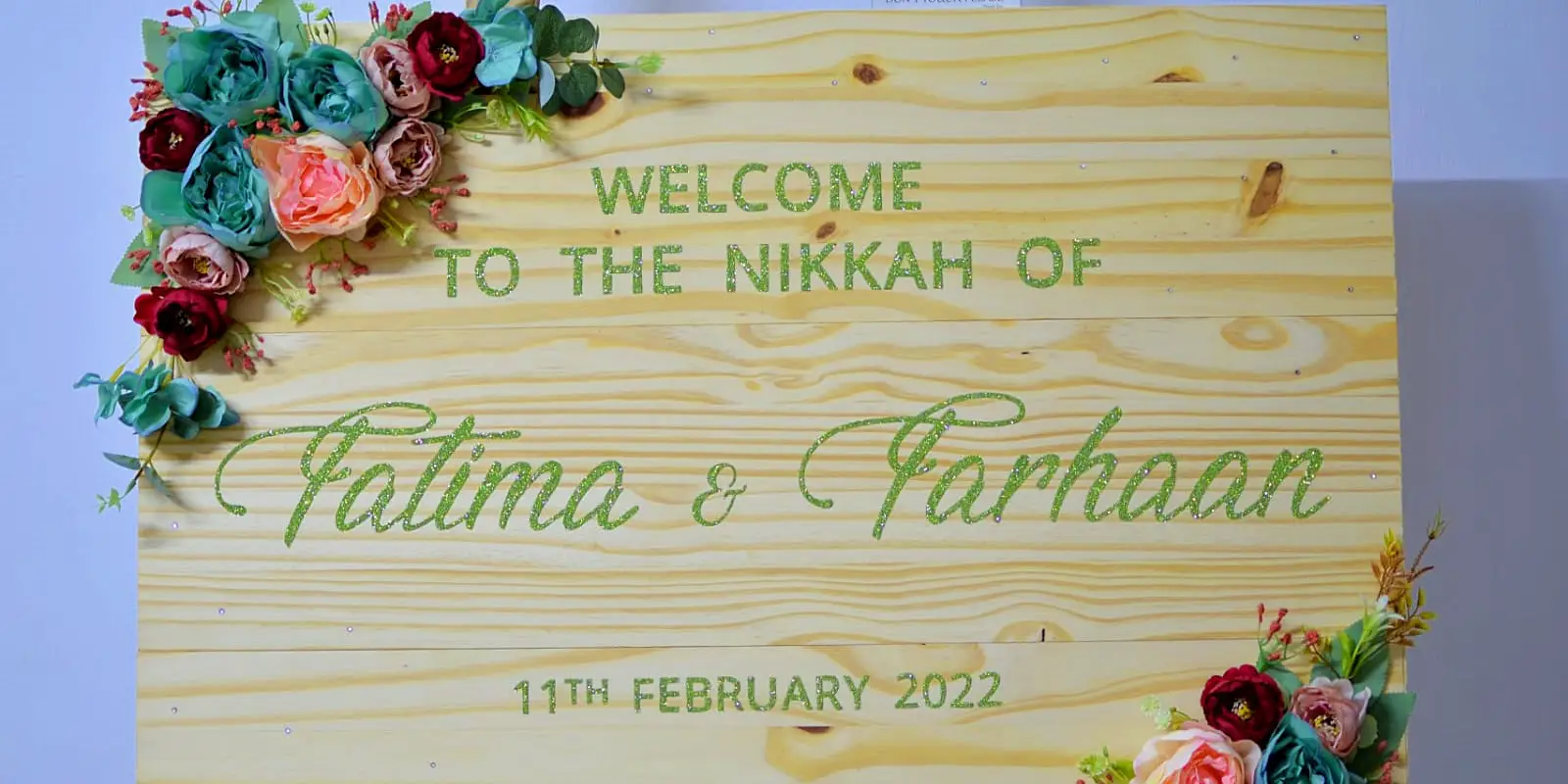 Fatima Hosany creating handcrafted canvas art