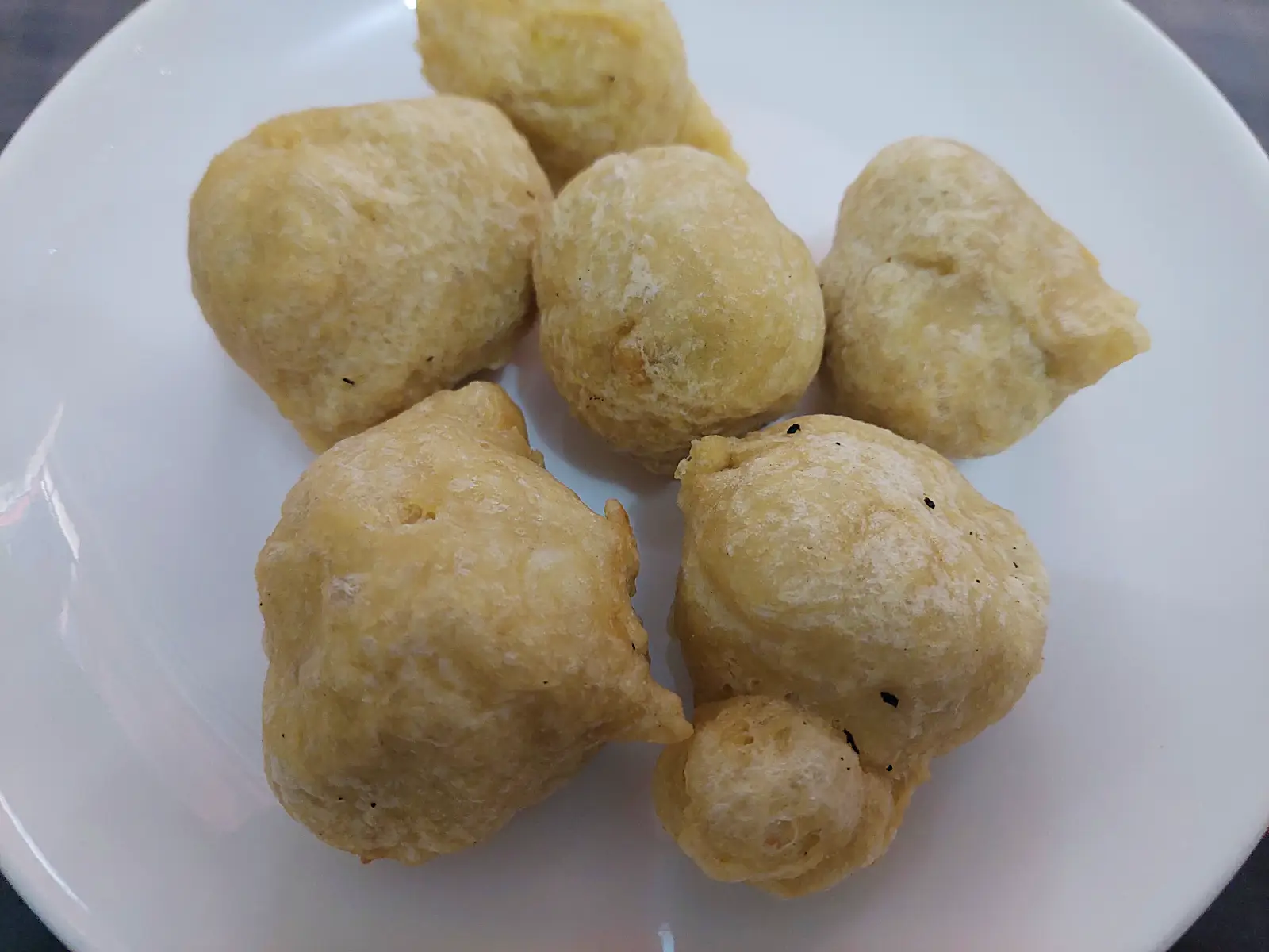 Chana Puri being prepared in a local market